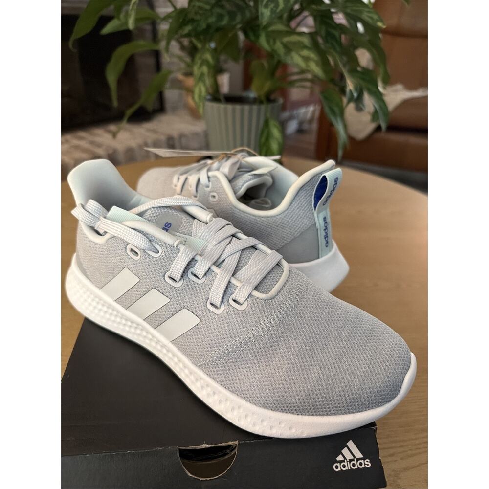 Size 7 - Adidas Puremotion Wide Dash Grey Women’s